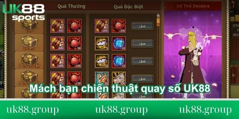 quay số UK88 Mách bạn chiến thuật quay số UK88 hiệu quả