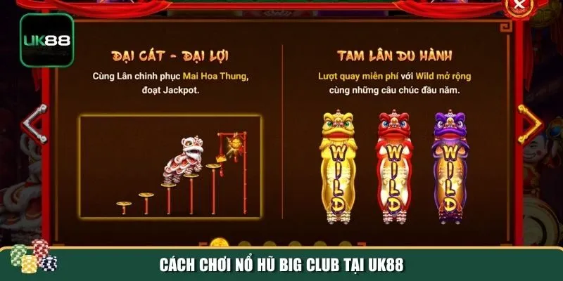 Tham gia trải nghiệm game nổ hũ Big Club Tham gia trải nghiệm game nổ hũ Big Club