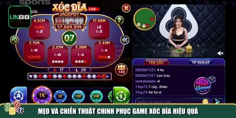 Mẹo chinh phục tựa game xóc đĩa UK88 Mẹo chinh phục tựa game xóc đĩa UK88