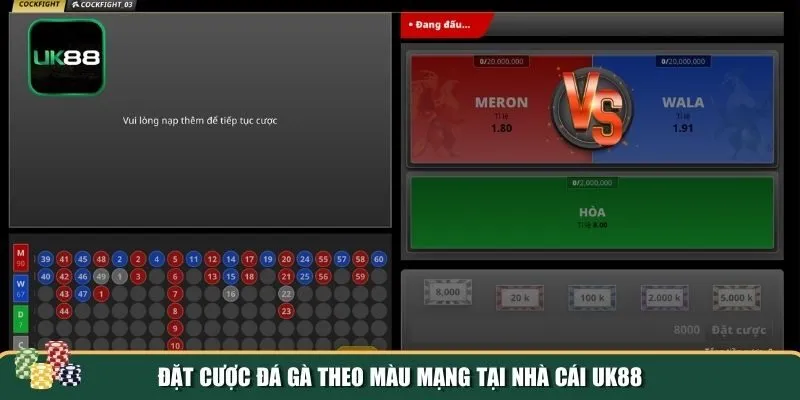 Tham gia cá cược màu mạng gà đá tại UK88 Tham gia cá cược màu mạng gà đá tại UK88